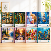1000-Piece Jigsaw Puzzle Artistic And Scenic Designs