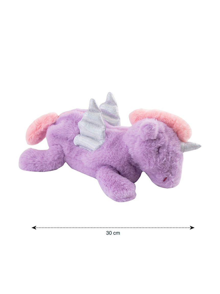 Smiggle Plush Pencil Case Purple Unicorn