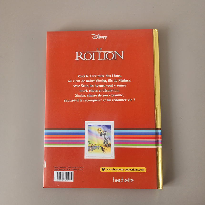 Disney " Le Roi Lion " French Book | Hard Cover | 3+