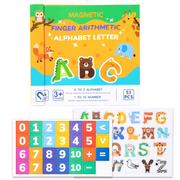 Magnetic Alphabet & Math Learning Book – 53PCS Educational Set