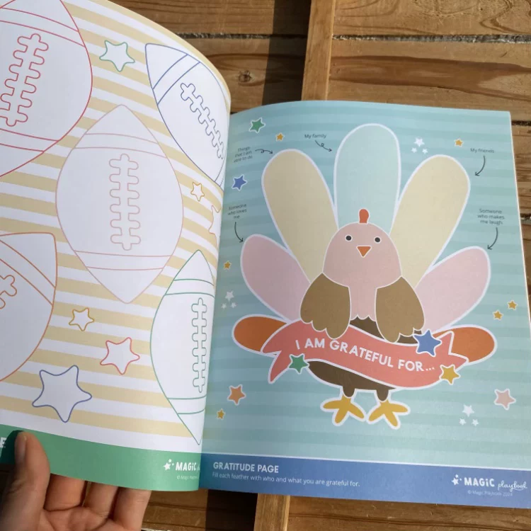 Activity & Coloring Book All Things November