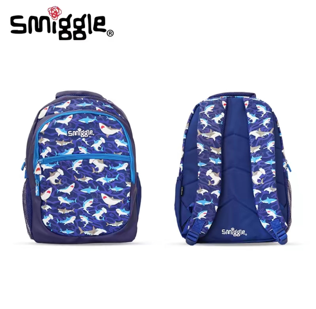 Smiggle Backpack Shark | (G1-G3) | 42cm