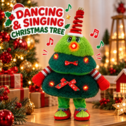Electric Christmas Tree Plush With Light , Movement And Music | 3+