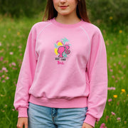 Girls’ Oversized Barbie Fleece Sweater | L
