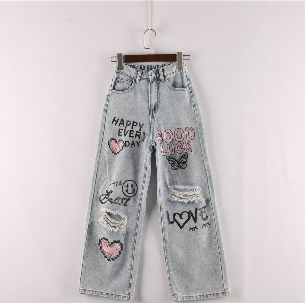 High-Quality Jeans for Girls | 8–11Y