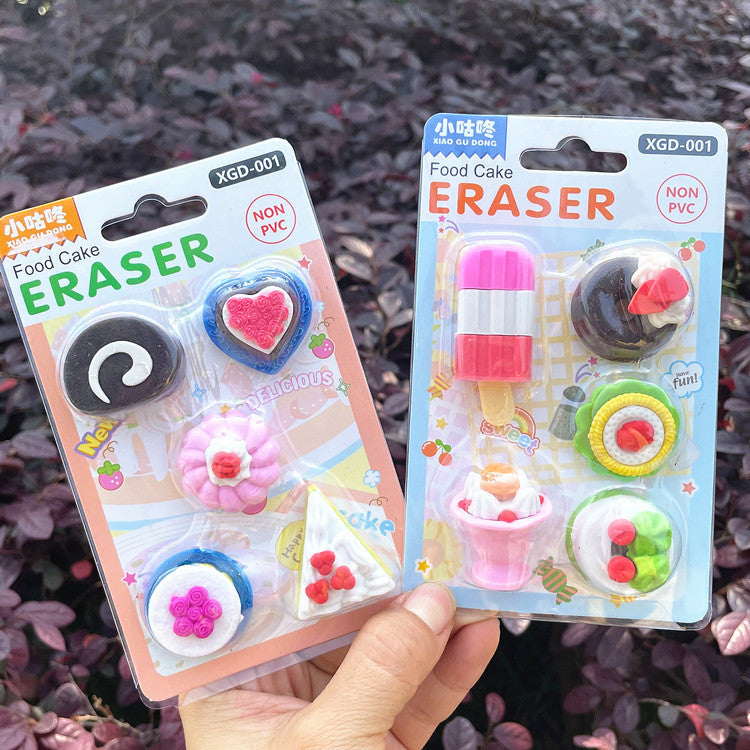 Mini Eraser Pack Random Design