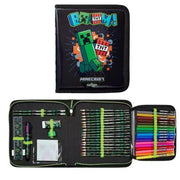 Smiggle Minecraft Stationery Kit 40+ Items 13.6 cm