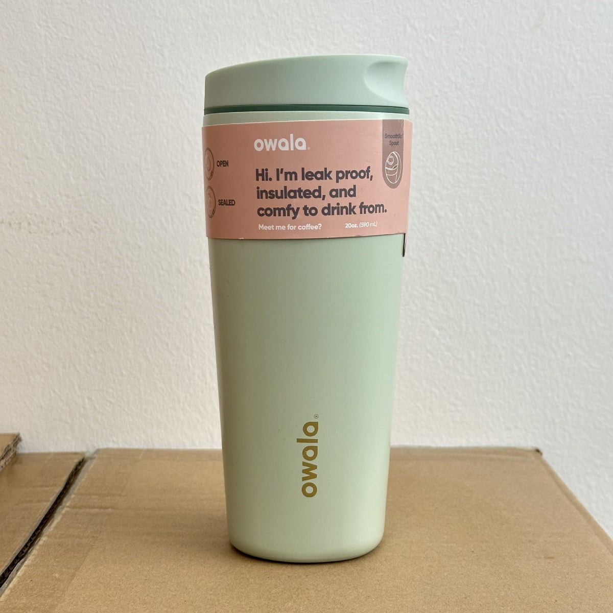 Owala SmoothSip - Free Sip - Leak Proof - Stainless Steel - Bottles - 350 mL-590 mL