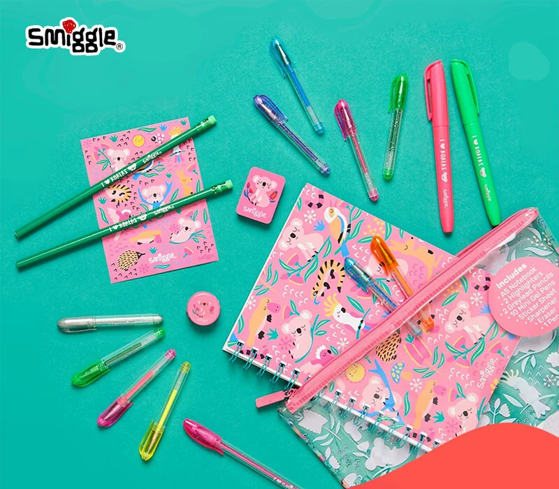 Smiggle Stationery Kit A5 Koala