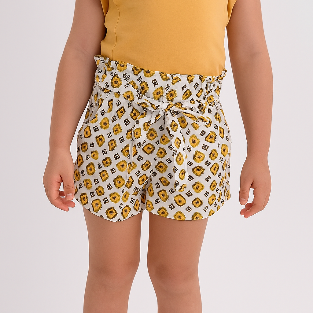 Zara Floral Shorts for Girls | 5–6Y