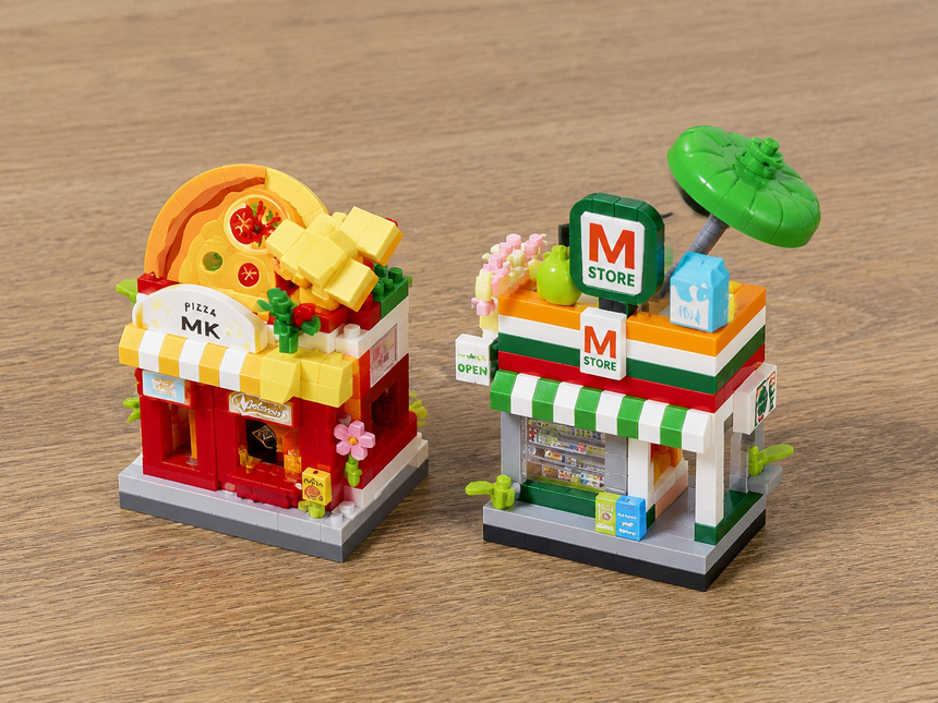 Mini Dream Store Building Blocks Set Collection - 8+