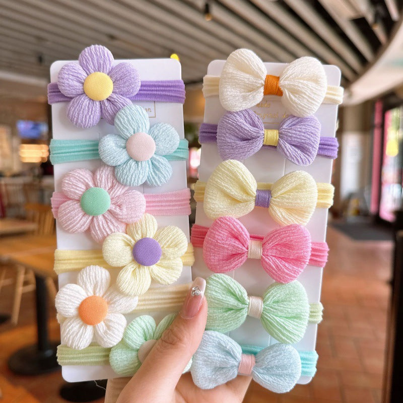 Hair Tie For Kids Large Size Pack Of 6 Pcs