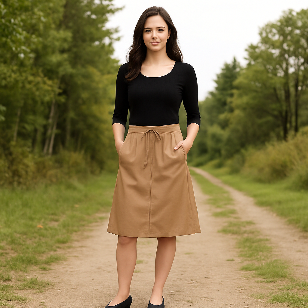 Only Leather Skirt For Women Size M