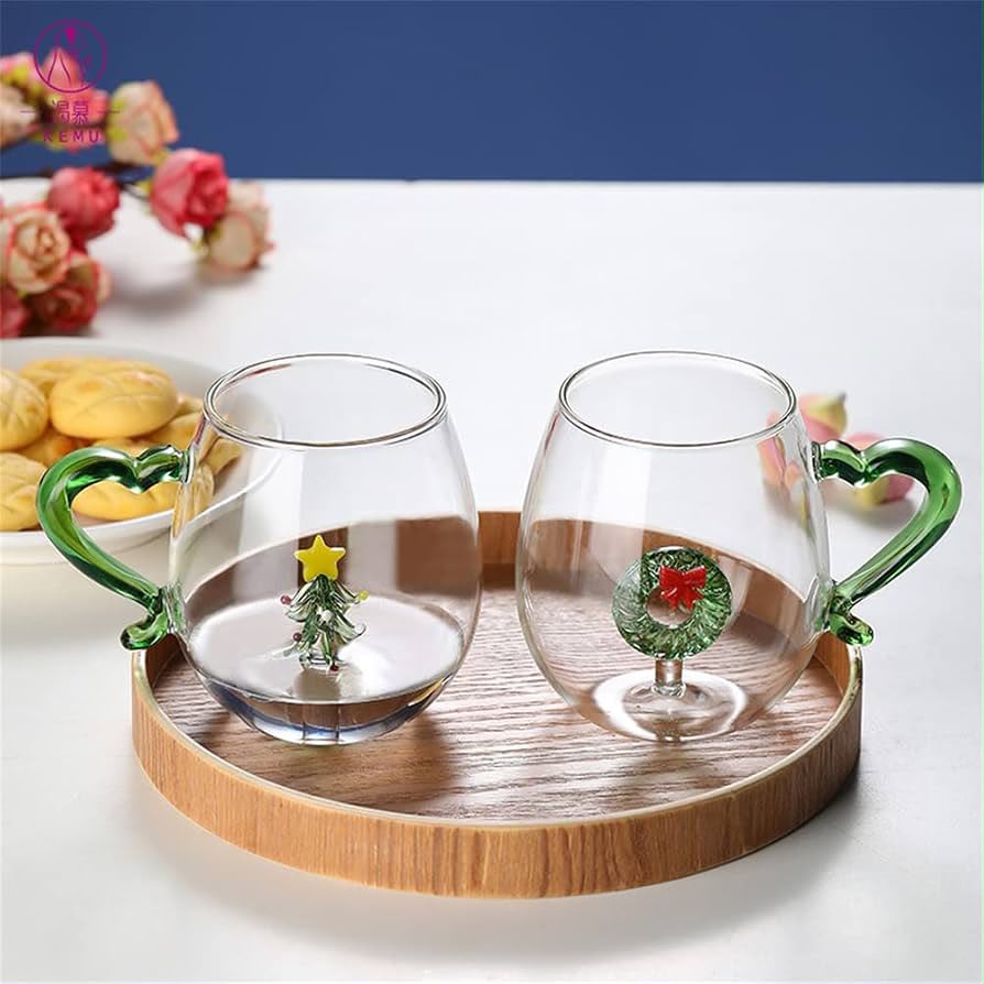 Christmas 3D Glass Mug