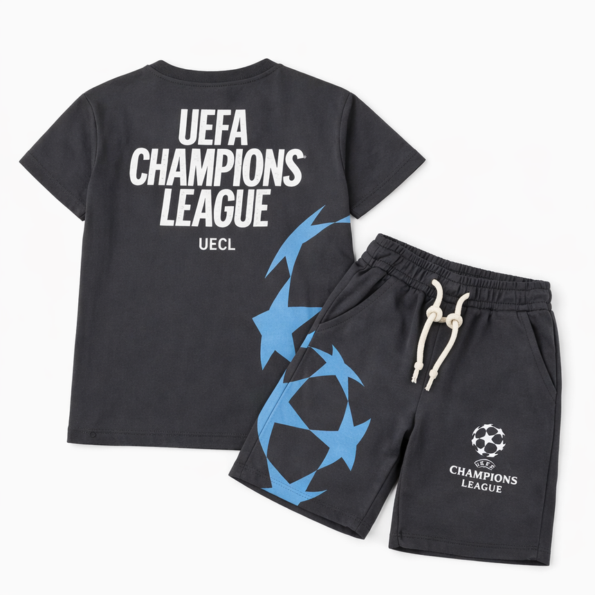 Boys’ Champion Cotton Summer Set / 6–12Y