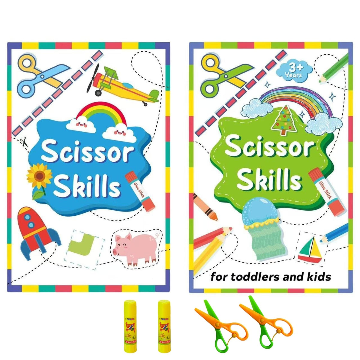 Paper Cut Books Scissor Skills For Kids