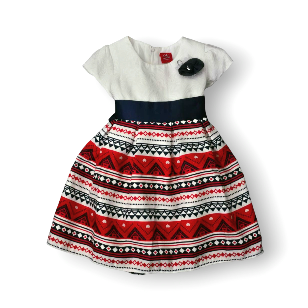 Girls’ Long Dress | 3Y, 7Y & 8Y