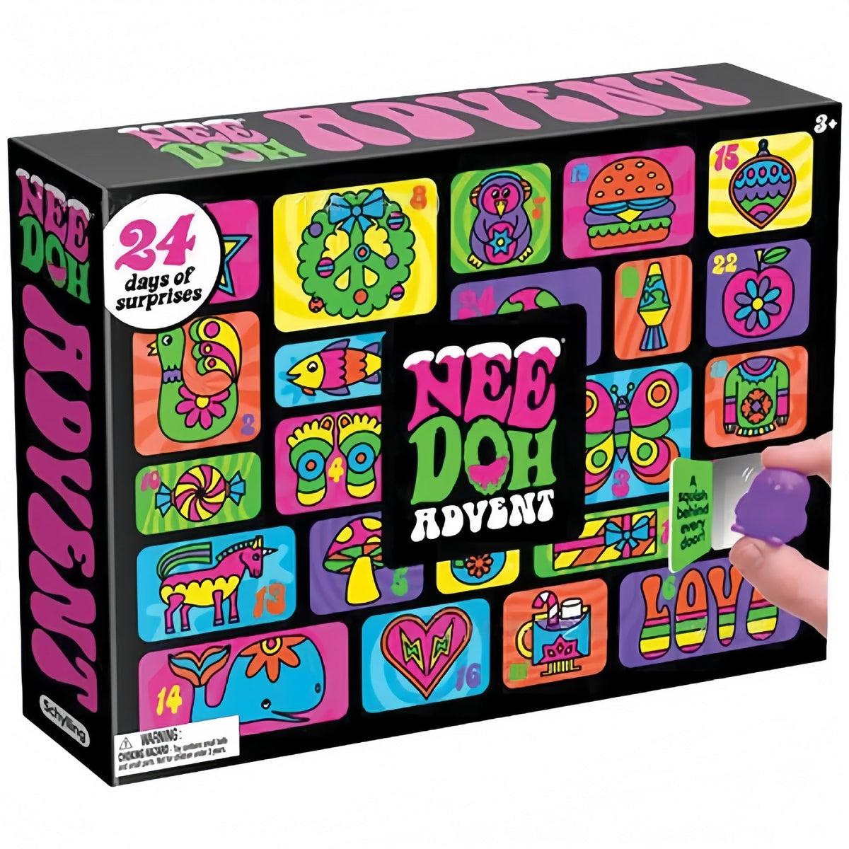 24-Day Squishy Sensory Advent Calendar | 3+
