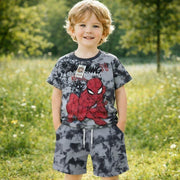Boys’ Cotton Spider-Man Summer Set / 3–8Y