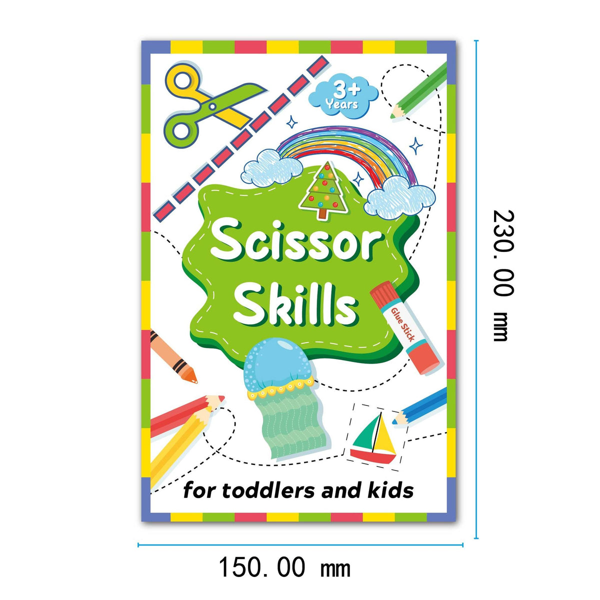 Paper Cut Books Scissor Skills For Kids