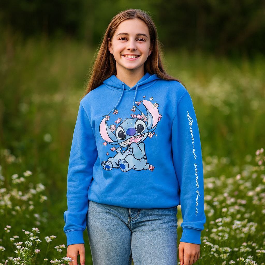 Kids’ Fleece Stitch Hoodie | XS–S
