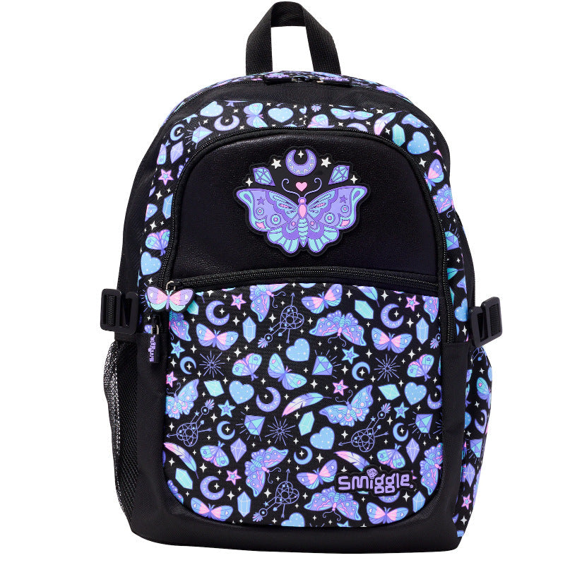 Smiggle Backpack Purple Butterfly | (G1-G3) | 42cm