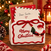 Christmas Ceramic Napkin Holder