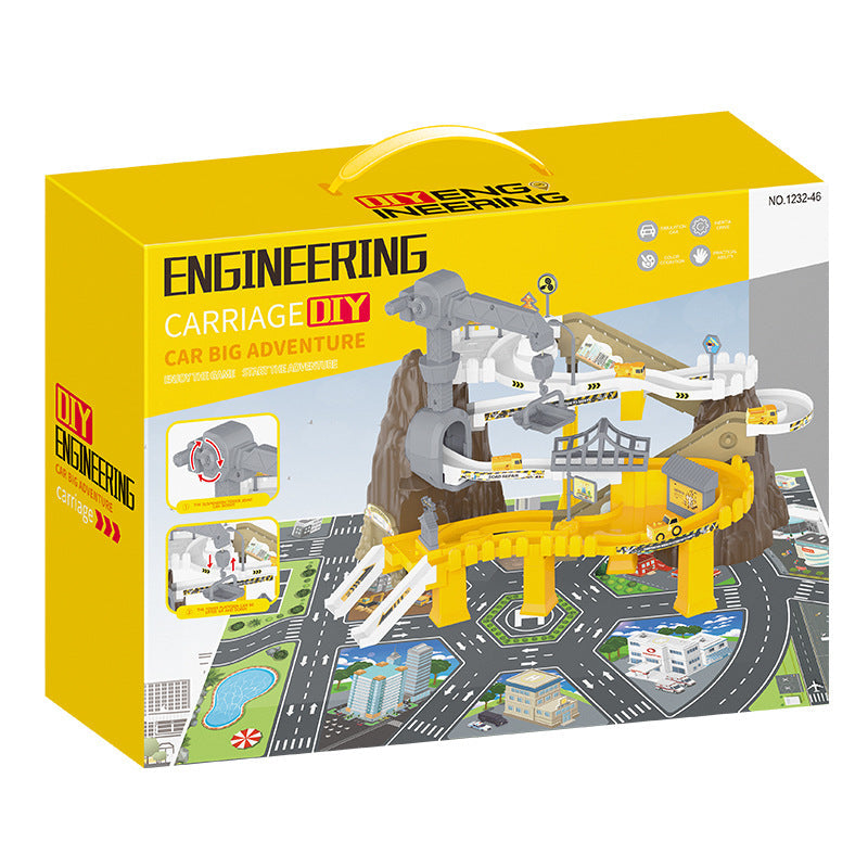 Engineering Carriage Track Toy For Kids