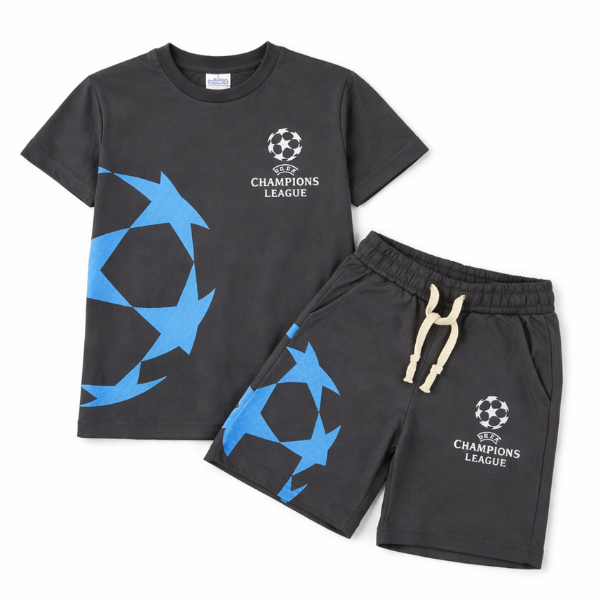 Boys’ Champion Cotton Summer Set / 6–12Y