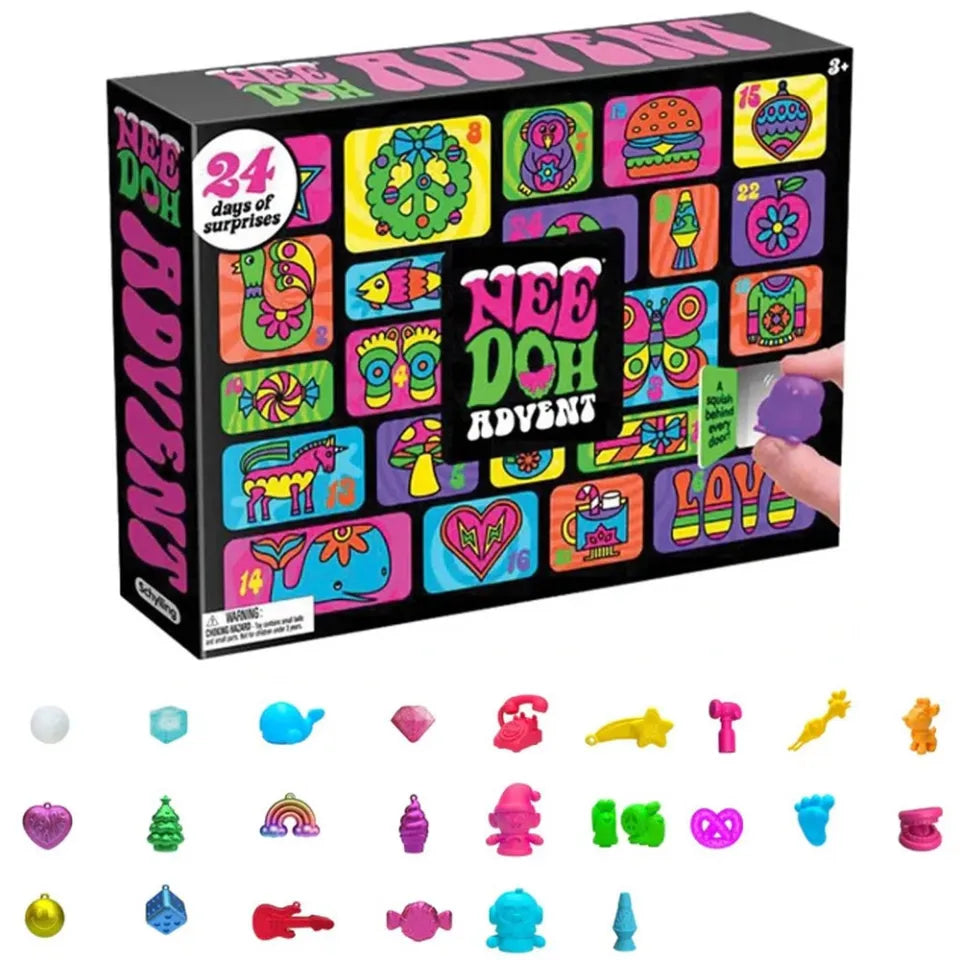 24-Day Squishy Sensory Advent Calendar | 3+