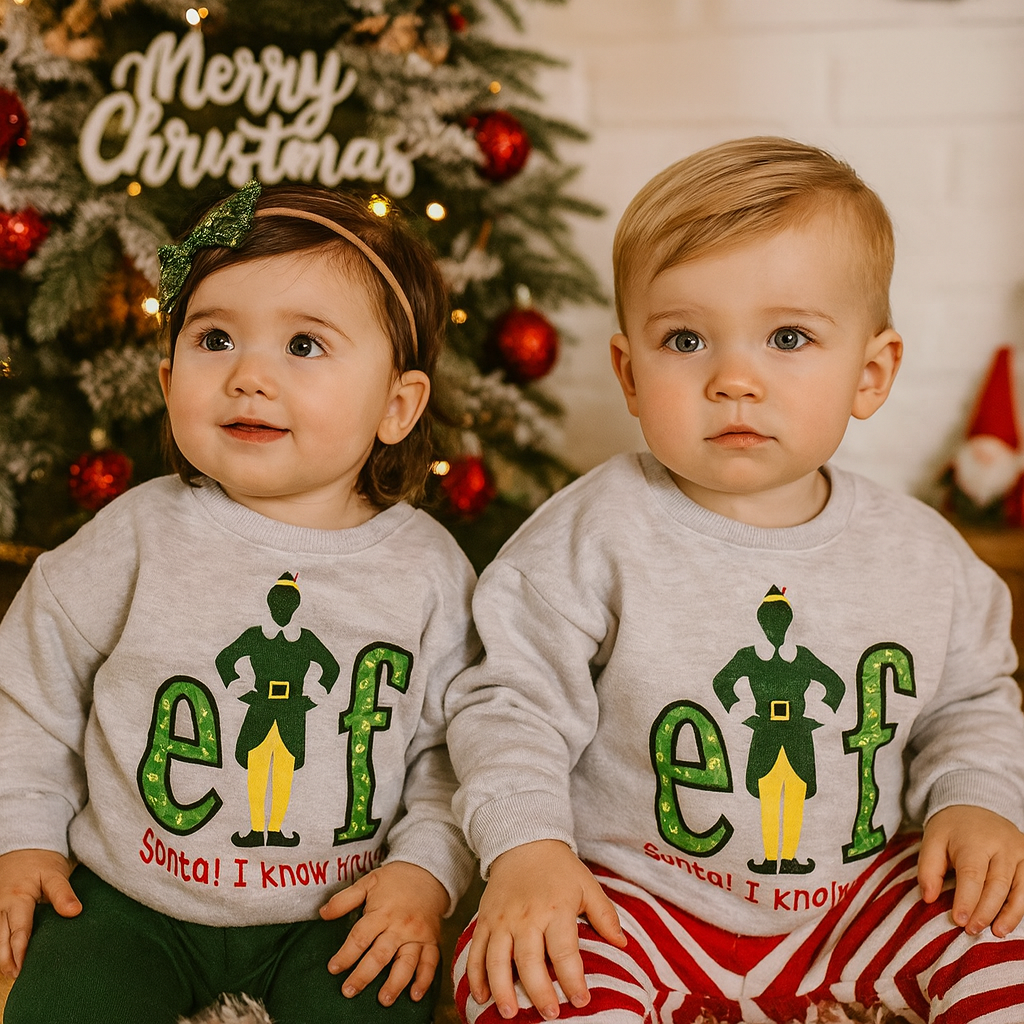 Baby Christmas Fleece-Lined Sweater | 3–18M