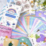 Growth Commemorative card Baby Milestone 50 pcs