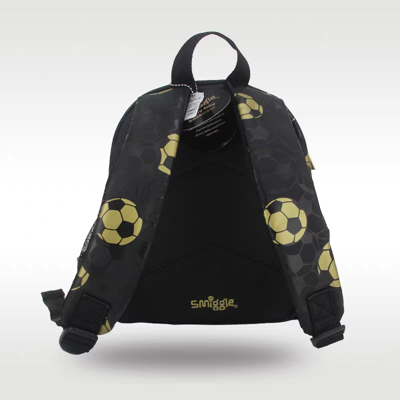 Smiggle Backpack Gold Football Mini 26cm