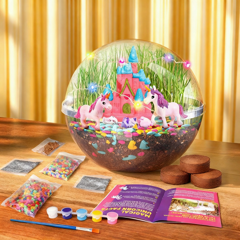 Unicorn Light-Up Terrarium Kit