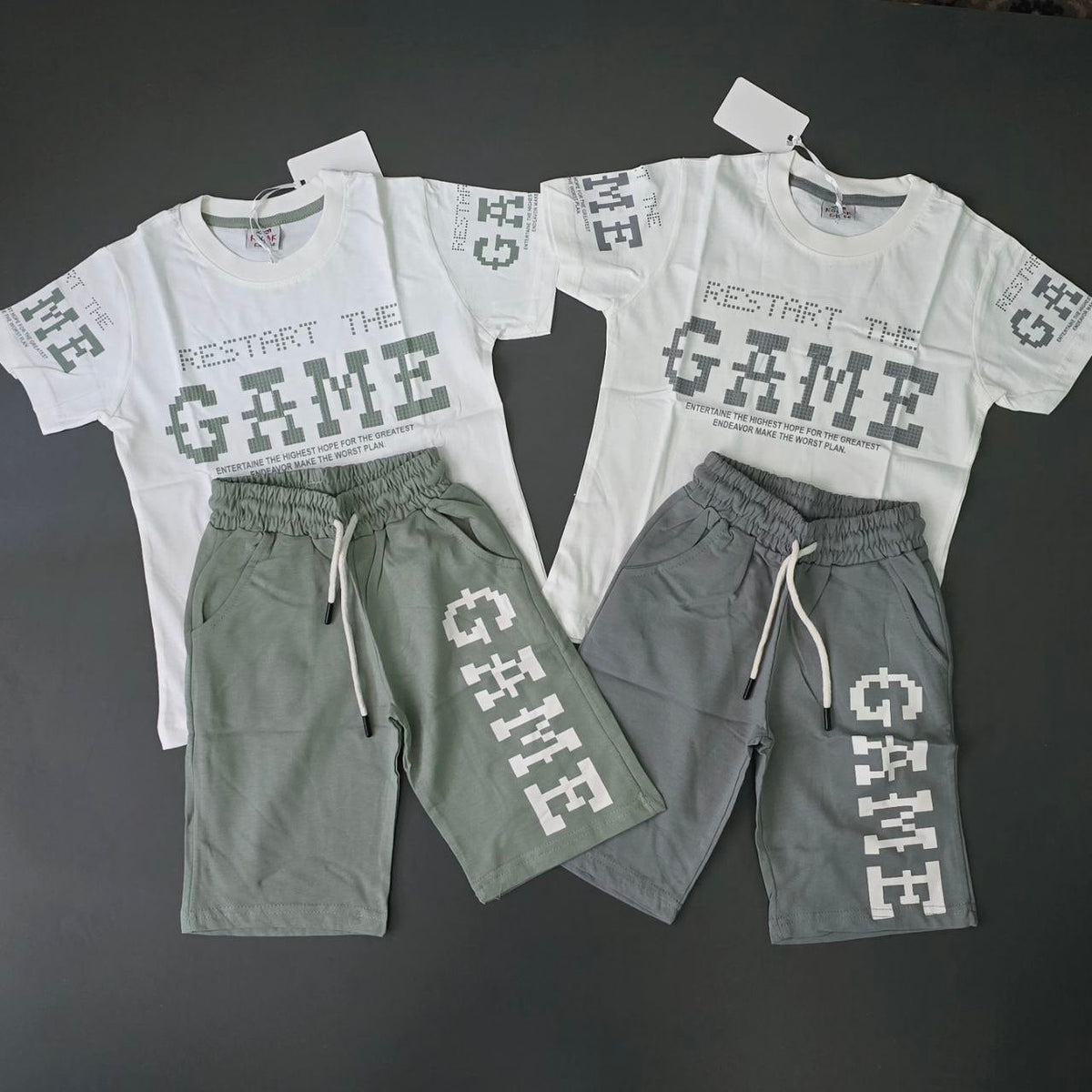 Boys’ Game Cotton Summer Set / 6–7Y