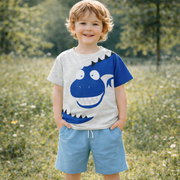 Kids’ Cotton Dinosaur T-Shirt | 3–9Y