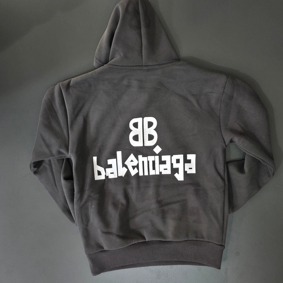 Warm Grey Fleece Hoodie | 8–10Y