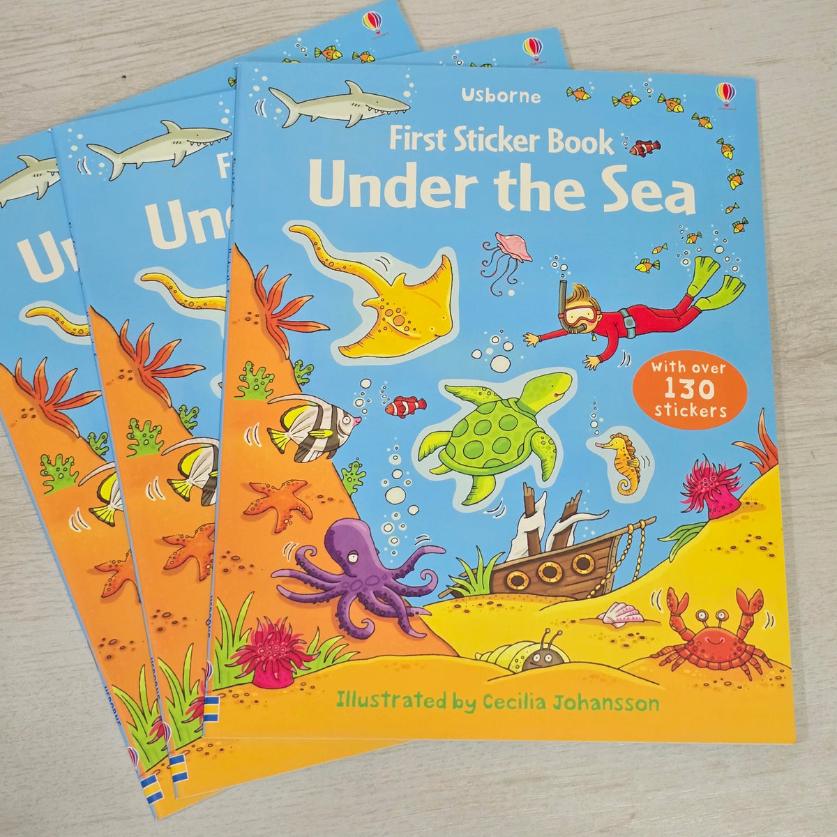 Usborne First Sticker Books | A4 | 3+