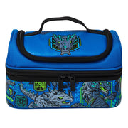 Smiggle Lunch Bag Blue Dragon 25.5x19.5x8cm