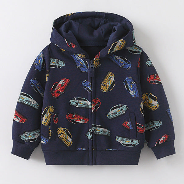 Boys’ Race Car Jacket | 3–10Y
