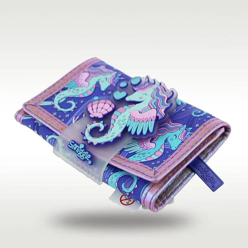 Smiggle Wallet | Blue Sea Horse