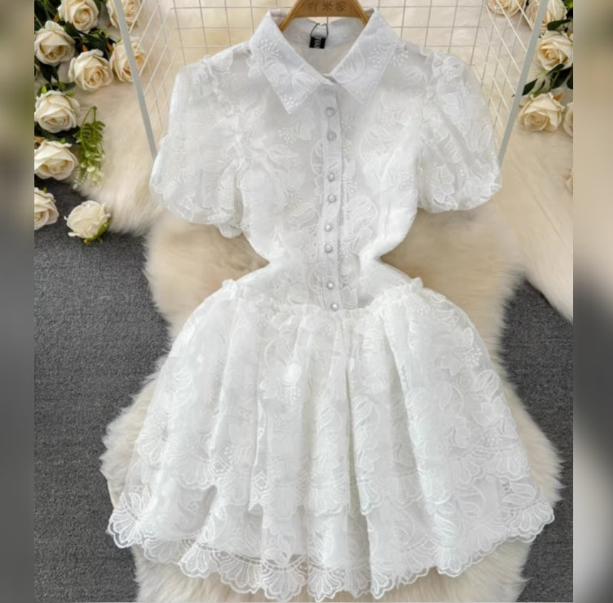 Women's White Dress | Size S