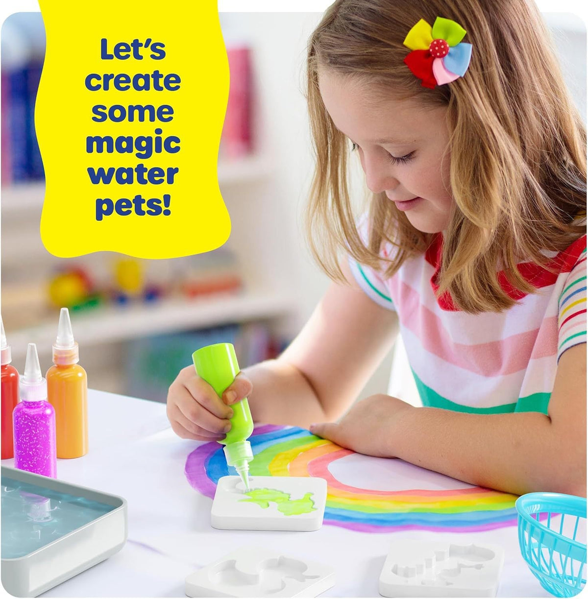 Magic Gel Water Pets DIY Kit – Create Your Own Water Creatures | 6+
