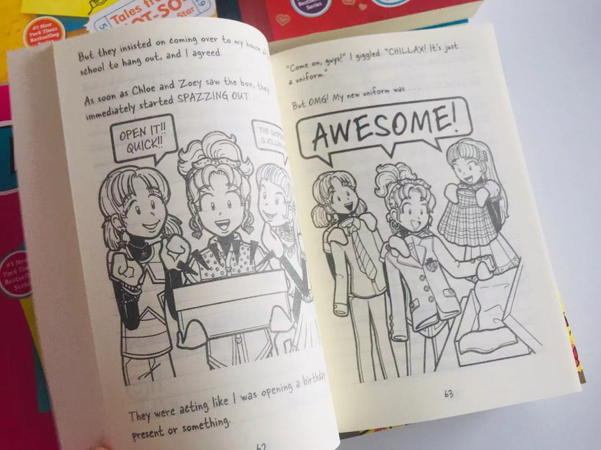 Dork Diaries - 18 Books Set - Soft Cover - 9+
