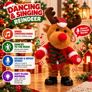 Dancing & Singing Christmas Reindeer Plush | 3+