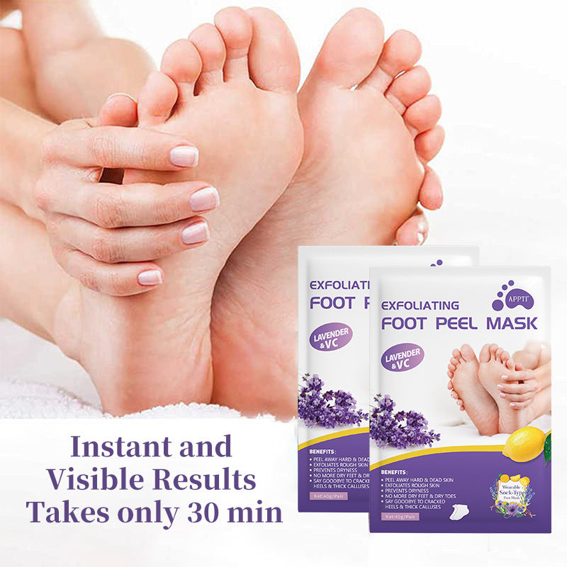 Jouka Joue Foot Peel Mask — Lavender