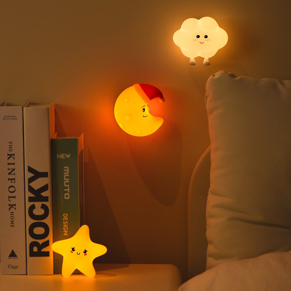 USB Rechargeable Silicone Touch LED Night Light