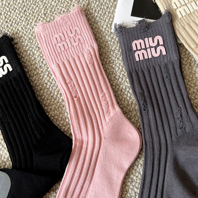Cotton Crew Socks | Size 36–40
