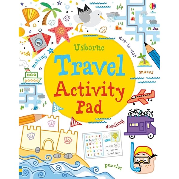 Usborne Activity Pad | Soft Cover | 3+
