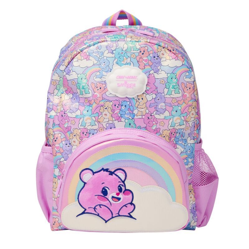 Smiggle Care Bear Backpack | Hoodie | ( KG1-KG3) | 38cm